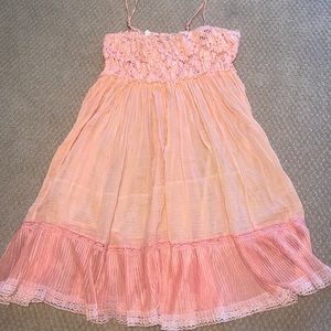 Free People Coral Slip Size S
